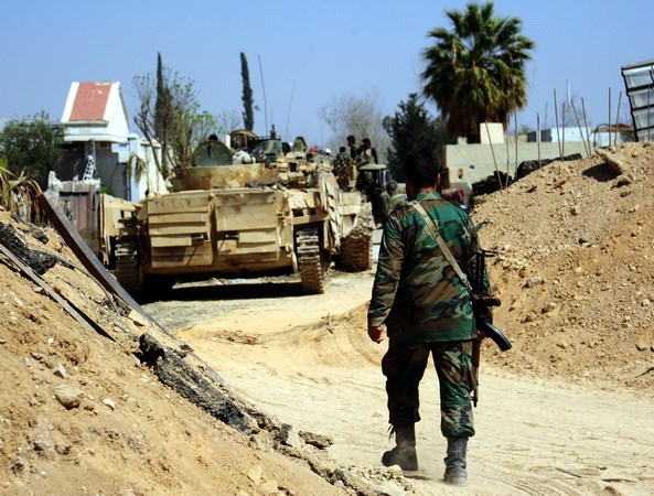 SOHR: Quân đội Syria giành lại thị trấn quan trọng ở Đông Ghouta