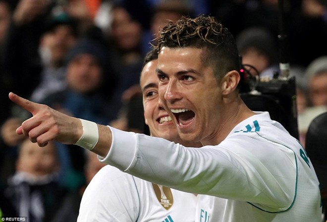 Ronaldo đã ghi 4 bàn vào lưới Girona. (Nguồn: Reuters)