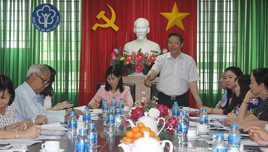 Phó chủ tịch HĐND tỉnh Phạm Ngọc Tuấn tham gia ý kiến tại buổi giám sát.