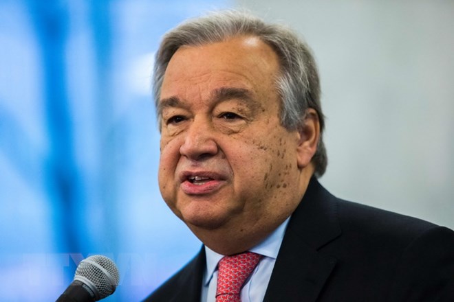Tổng Thư ký Liên hợp quốc, ông António Guterres. (Nguồn: AFP/TTXVN)