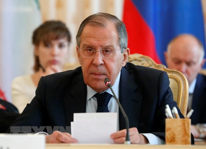 Ngoại trưởng Nga Sergey Lavrov. (Nguồn: EPA-EFE/ TTXVN)