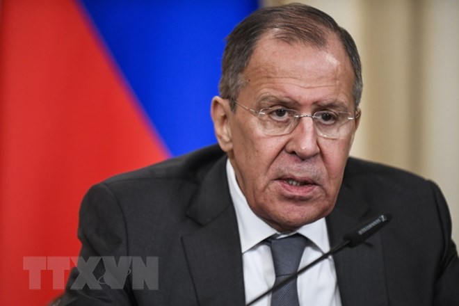 Ngoại trưởng nước này Sergei Lavrov. (Ảnh: AFP/TTXVN)