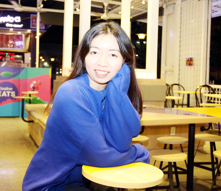 Nữ biên kịch Lê Ngọc Tuyết Trang, cô gái 28 tuổi đến từ xã Mã Đà, huyện Vĩnh Cửu. Ảnh: V.TUYÊN