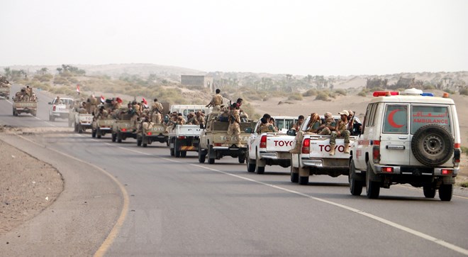 Các lực lượng Yemen bắt đầu tiến vào sân bay Hodeidah