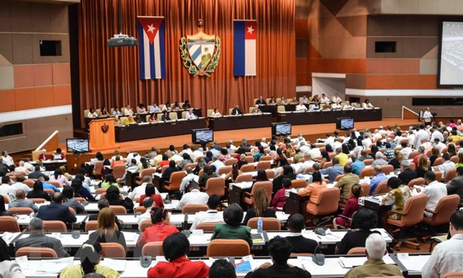 Toàn cảnh một phiên họp của Quốc hội ở La Habana. (Nguồn: AFP/TTXVN)