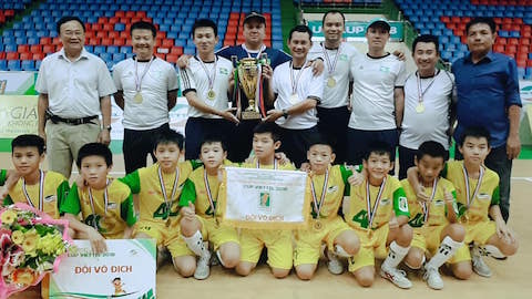 U.11 Sông Lam Nghệ An đoạt cúp vô địch