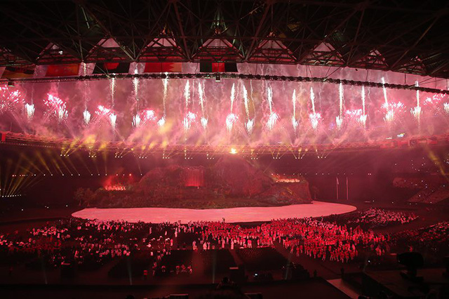 Ấn tượng lễ khai mạc Asiad 18