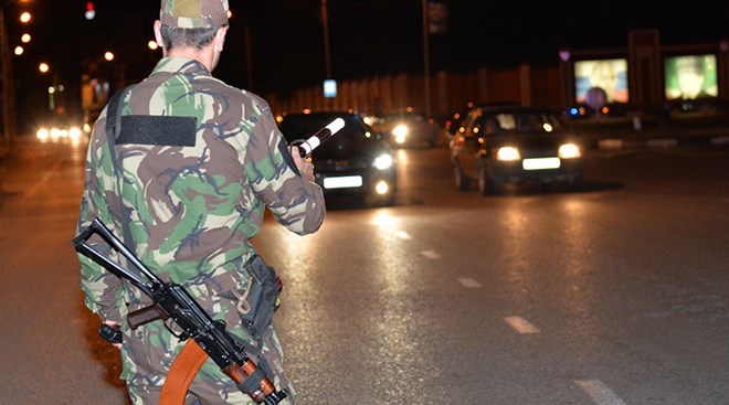 Lực lượng an ninh Cộng hòa Chechnya thuộc Nga. (Nguồn: Sputnik)