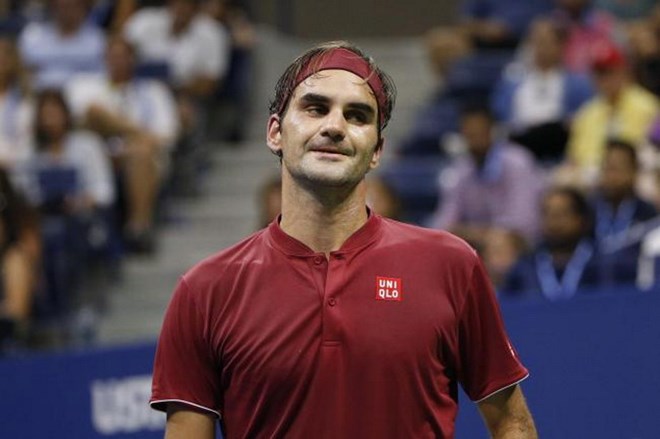 Roger Federer dừng bước tại US Open 2018. (Nguồn: nwemail.co.uk)