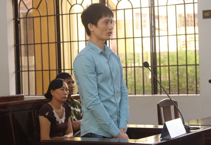 Bị cáo Trương Công Phước tại tòa