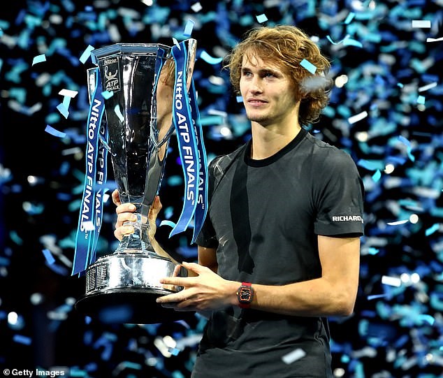 Zverev vô địch ATP Finals sau khi hạ Djokovic. (Nguồn: Getty Images)