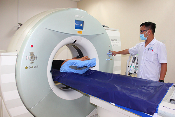 Bệnh viện đa khoa Đồng Nai sử dụng nhiều loại máy móc hiện đại phục vụ công tác khám chữa bệnh.