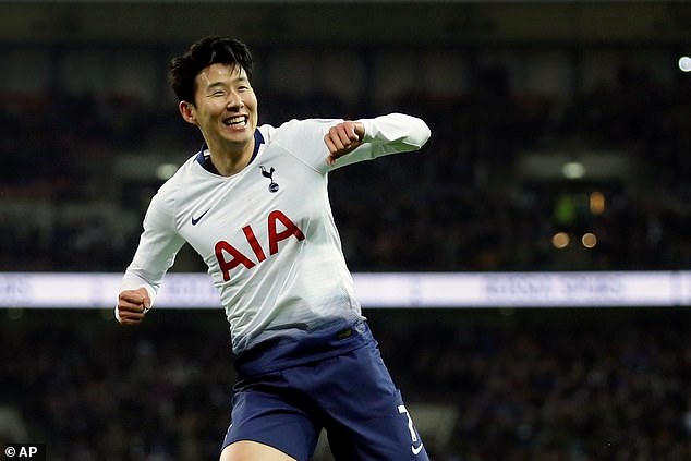 Ngôi sao Son Heung-min trong màu áo Tottenham. (Nguồn: AP)
