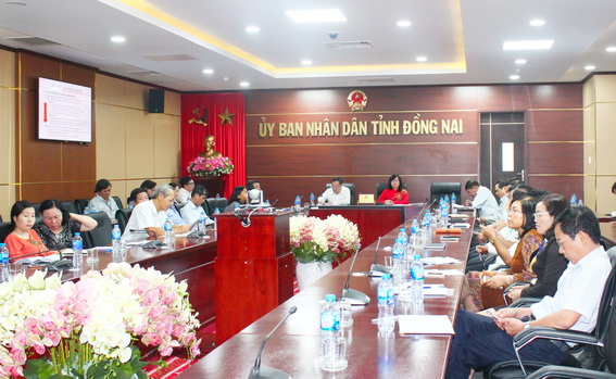 Phó chủ tịch UBND tỉnh Nguyễn Hòa Hiệp chủ trì hội nghị trực tuyến tại điểm cầu Đồng Nai