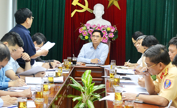 Buổi làm việc của UBND tỉnh với Cục Hàng hải Việt Nam