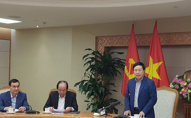 Phó thủ tướng Phạm Bình Minh chủ trì họp về công tác chuẩn bị Hội nghị thượng đỉnh Mỹ - Triều Tiên lần 2 tại Việt Nam