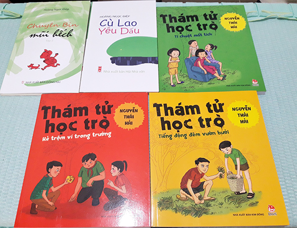 Một số sách thiếu nhi của tác giả Đồng Nai