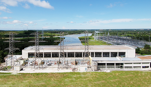 Một góc Nhà máy thủy điện Trị An hiện hữu (huyện Vĩnh Cửu). Ảnh: EVNHPC Trị An