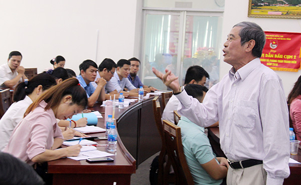 Tập huấn về khởi nghiệp đổi mới sáng tạo