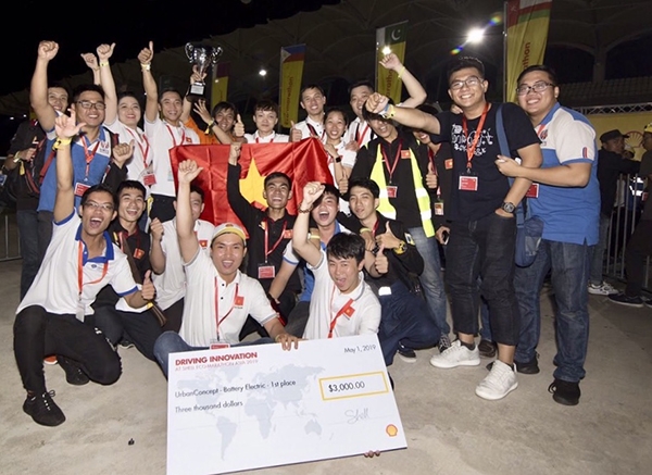 Đội xe của Trường đại học Lạc Hồng vô địch cuộc thi xe tiết kiệm nhiên liệu châu Á năm 2019.