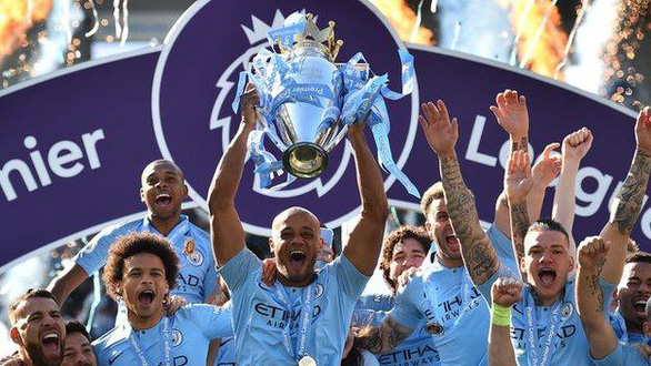 Manchester City đã vô địch ở mùa giải được nhận định là kịch tính nhất trong lịch sử Premier League - Ảnh: BBC