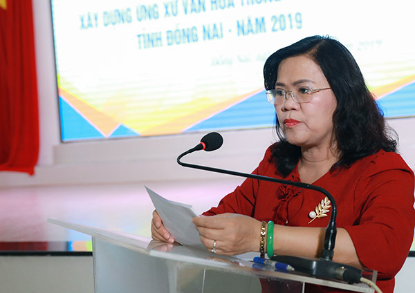 Phó chủ tịch UBND tỉnh Nguyễn Hòa Hiệp phát biểu khai mạc buổi tọa đàm 