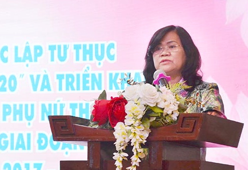 Phó chủ tịch UBND tỉnh Nguyễn Hòa Hiệp phát biểu tại hội nghị