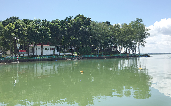 Đảo Ó - Đồng Trường ,điểm đến hấp dẫn trên hồ Trị An Ảnh: N.HẠ