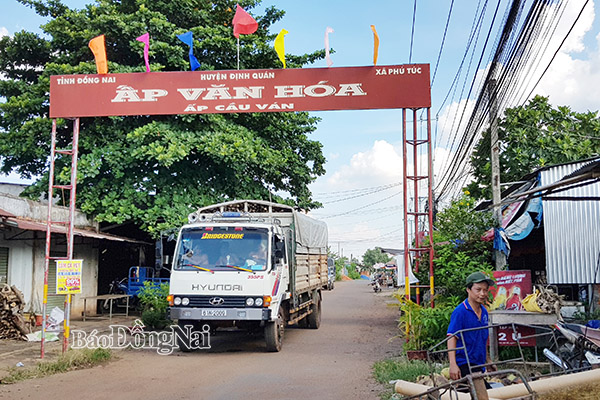 Cụm công nghiệp Phú Túc được quy hoạch xây dựng tại khu vực ấp Cầu Ván, xã Phú Túc (huyện Định Quán)