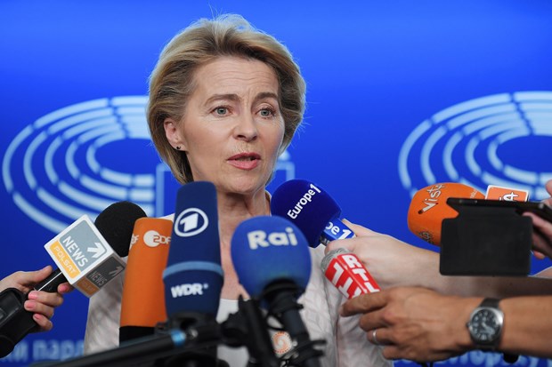 Bộ trưởng Quốc phòng Đức Ursula von der Leyen. (Ảnh: AFP/TTXVN)