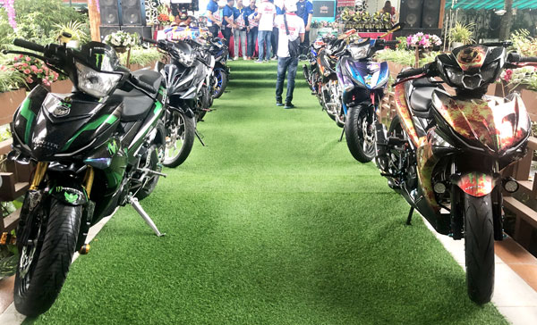 Các chiếc xe tham dự thi xe đẹp