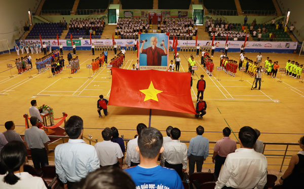 Quang cảnh lễ khai mạc giải