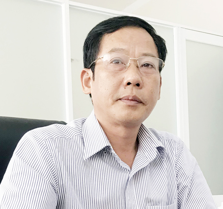 Ông Bạch Thái Bình, Giám đốc Trung tâm kiểm soát bệnh tật Đồng Nai. Ảnh: K.Liễu