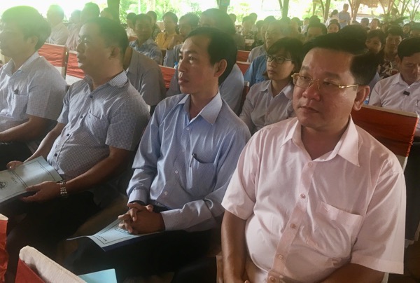 các học viên tham gia lớp tập huấn.