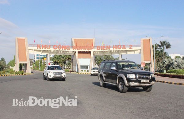 Khu công nghiệp Biên Hòa 2 (TP.Biên Hòa) hiện đã cho thuê hết đất. Ảnh: H.G