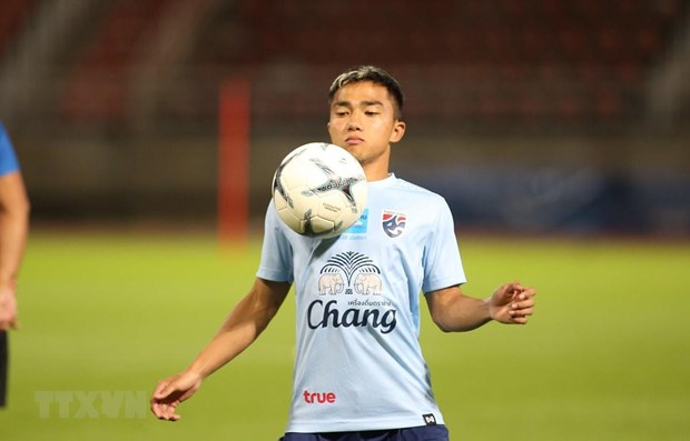 Chanathip, niềm hy vọng lớn nhất của Thái Lan. (Ảnh: Ngọc Linh/TTXVN)