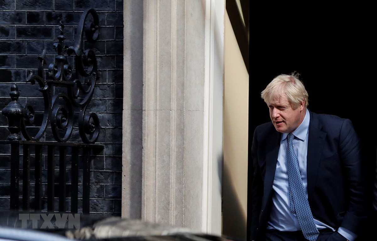 Thủ tướng Anh Boris Johnson. (Ảnh: THX/TTXVN)