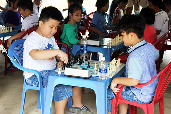 Các kỳ thủ thi đấu tại giải