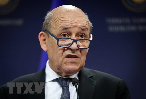 Ngoại trưởng Pháp Jean Yves Le Drian. (Nguồn: AFP/TTXVN)