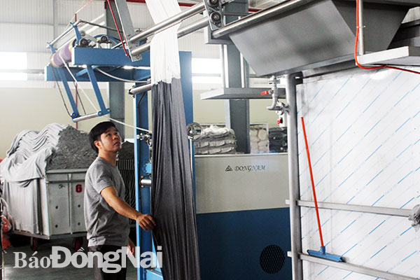 Khu công nghiệp Nhơn Trạch 6 (huyện Nhơn Trạch) hiện thu hút khá nhiều doanh nghiệp công nghiệp hỗ trợ cho ngành dệt may. Ảnh: H.Giang