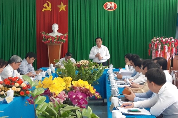 Đồng chí Bí thư Trung ương Đảng phát biểu tại hội nghị