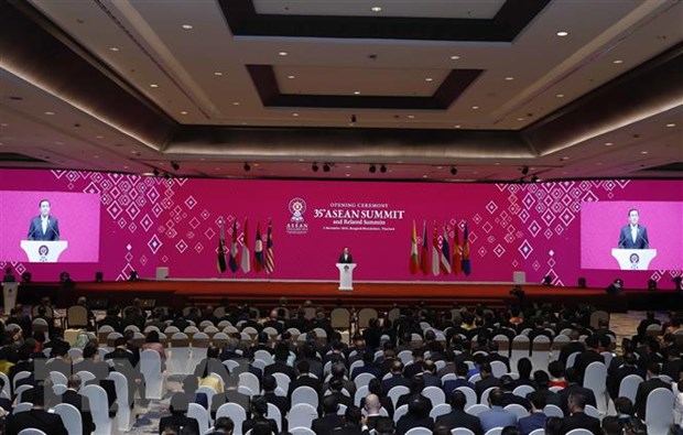  Lễ khai mạc Hội nghị Cấp cao ASEAN lần thứ 35. (Ảnh minh họa: Thống Nhất/TTXVN)