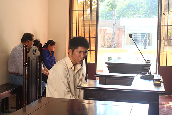 Bị cáo Đỗ Quang Liêm tại phiên tòa xét xử sơ thẩm hình sự