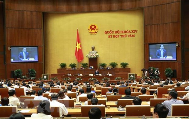 Quang cảnh phiên chất vấn. (Ảnh: Doãn Tấn/TTXVN)