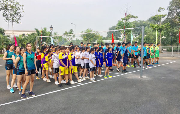 Các đội bóng tham dự lễ khai mạc