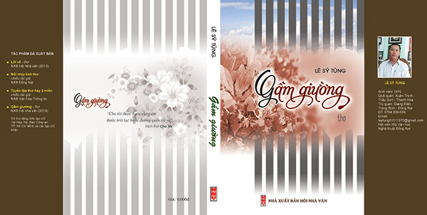 Bìa tập thơ Gầm giường