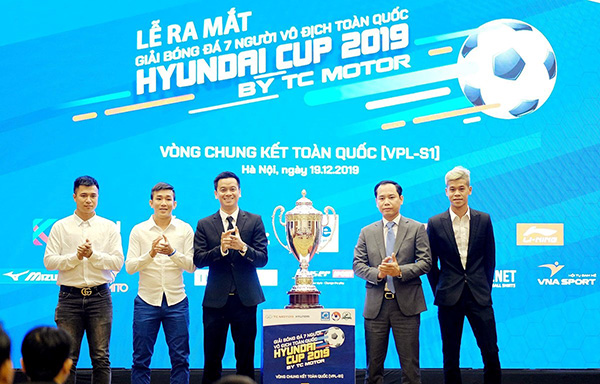 Vòng chung kết giải bóng đá 7 người vô địch toàn quốc (VPL-S1) sẽ diễn ra trong hai ngày 21 và 22/12 tại sân vận động C500 (Hà Đông, Hà Nội). Ảnh: Vietfootball