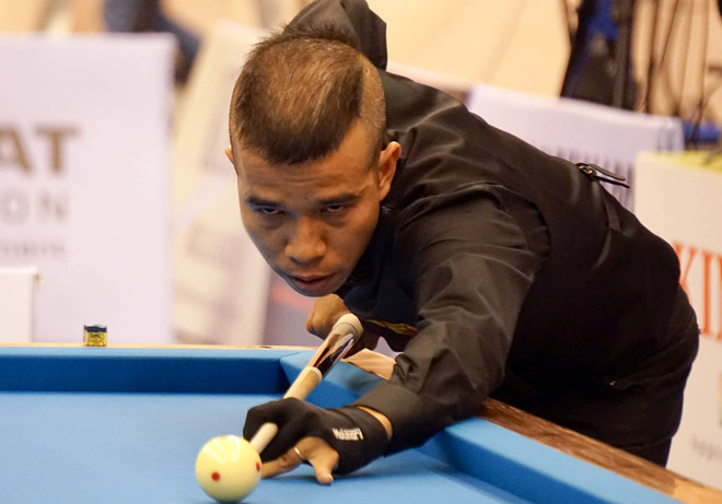 Trần Quyết Chiến đã có những chiến thắng thuyết phục tại giải