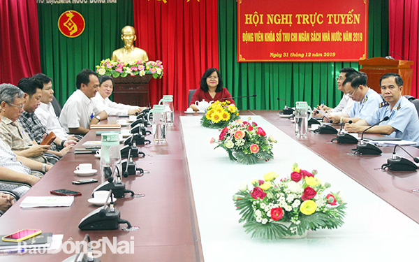 Phó chủ tịch UBND tỉnh Nguyễn hòa Hiệp chủ trì hội nghị tại điểm cầu Đồng Nai