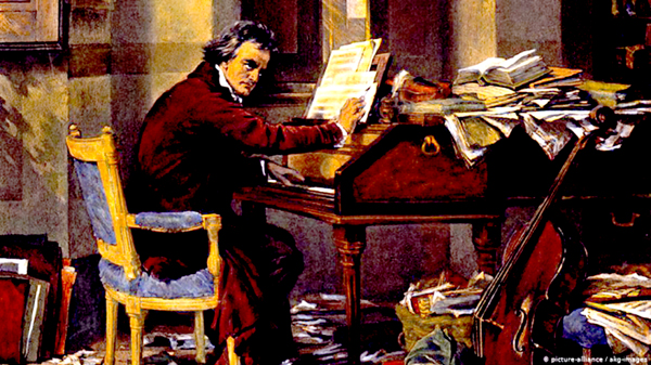 Nhạc sĩ thiên tài người Đức Beethoven
